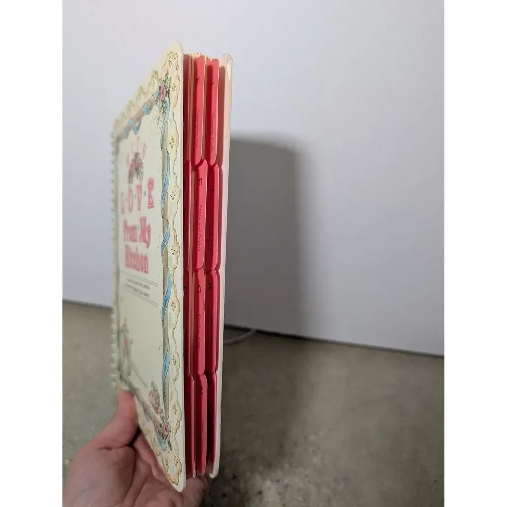 With Love From My Kitchen Vintage Recipe Journal Nancy Radcliffe Edwards Spiral